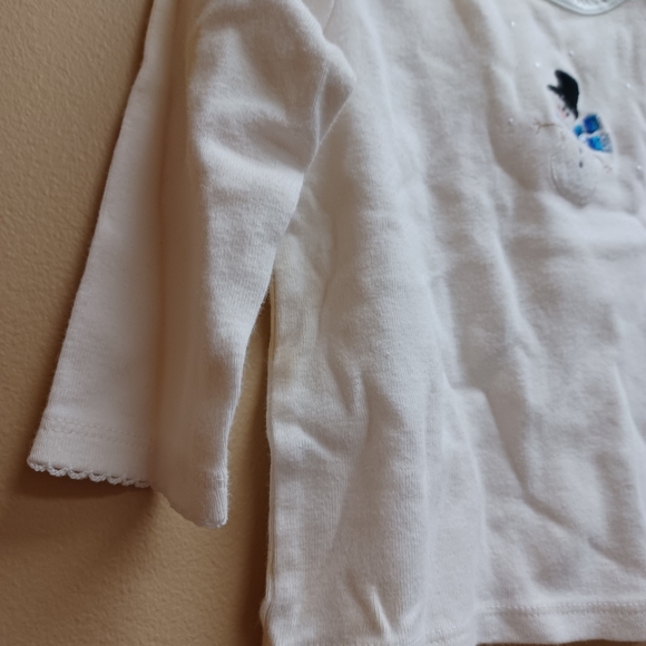 Baby GAP Snowman toddler t shirt - Picture 4 of 9